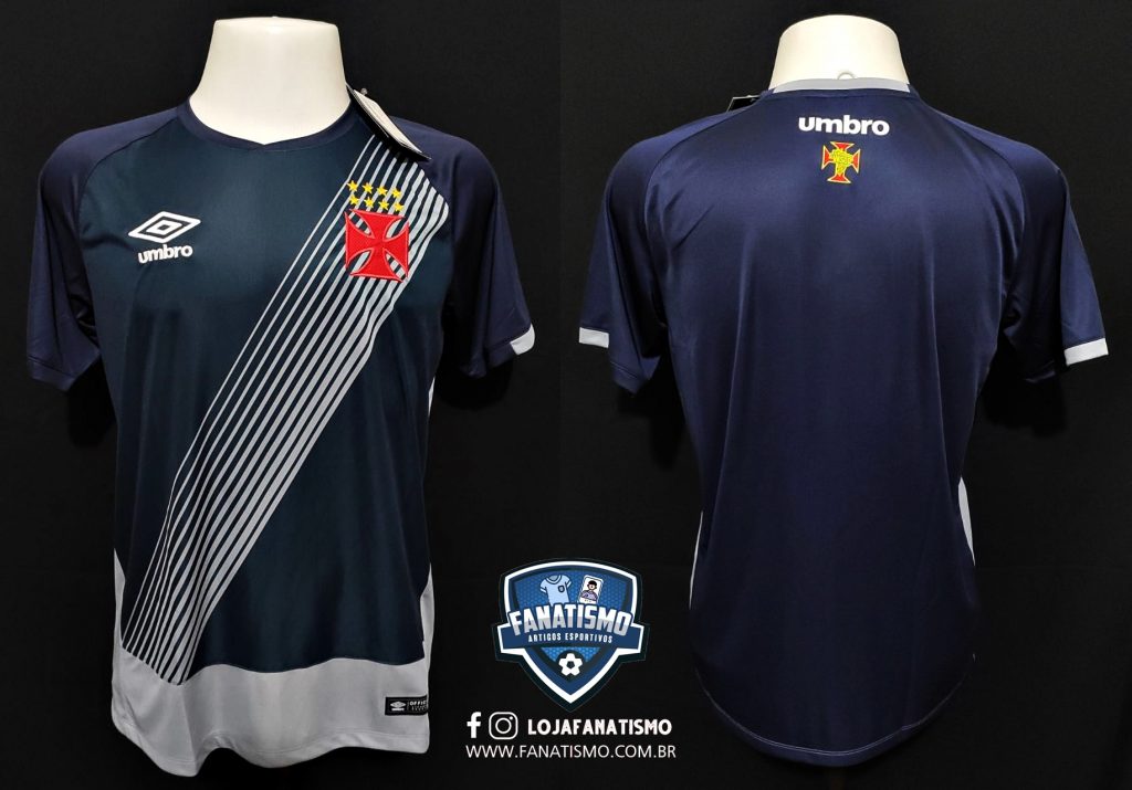 Camisa do Vasco Oficial Goleiro Azul Umbro 2016 S Nº Nova GG Fanatismo