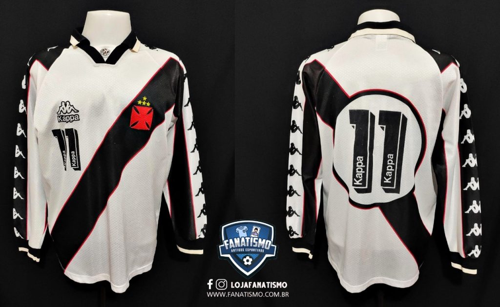 Camisa Do Vasco Oficial Manga Longa Ii Kappa Ramon De Jogo