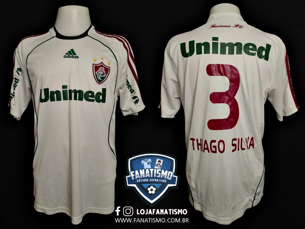 Camisa Do Fluminense Oficial Ii Adidas Thiago Silva G Fanatismo