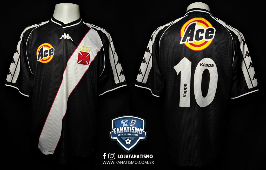 Camisa Do Vasco Oficial I Kappa 1999 2000 10 Edmundo Pedrinho G