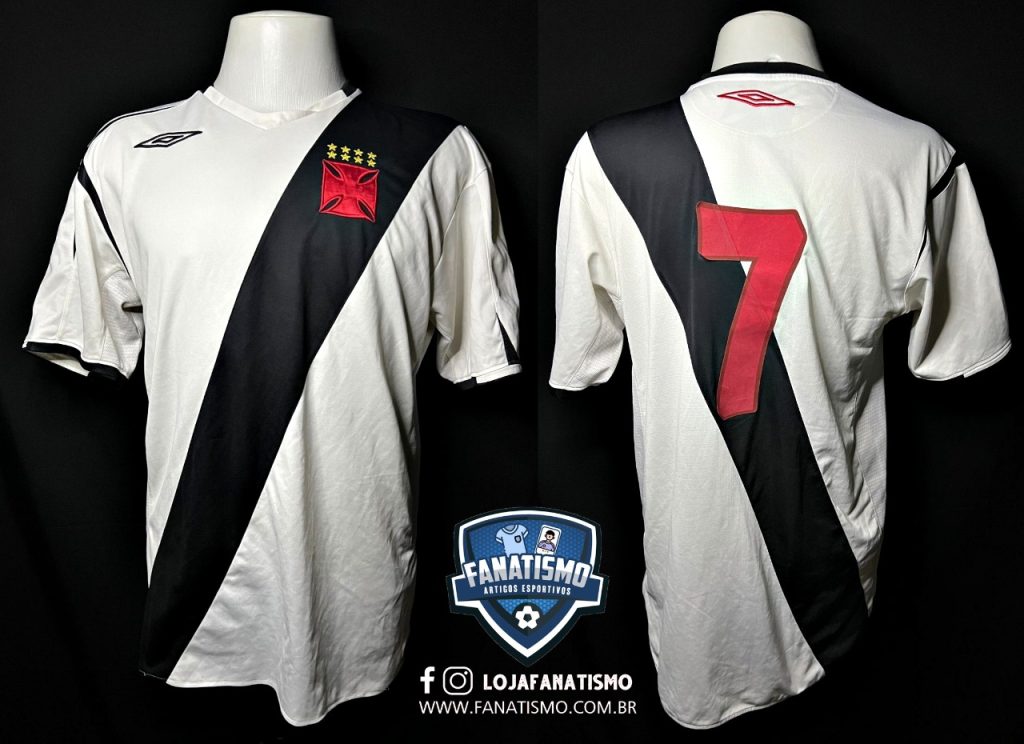 Camisa Do Vasco Oficial II Umbro 2006 7 GG Fanatismo