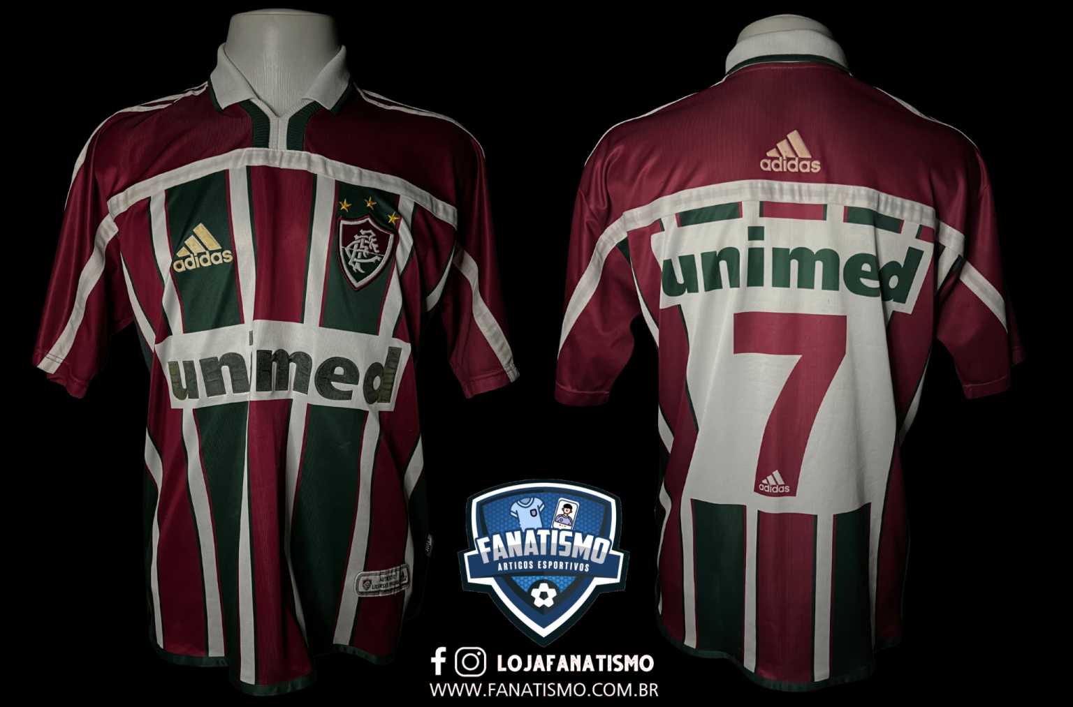 Camisa Do Fluminense Oficial I Adidas G Fanatismo