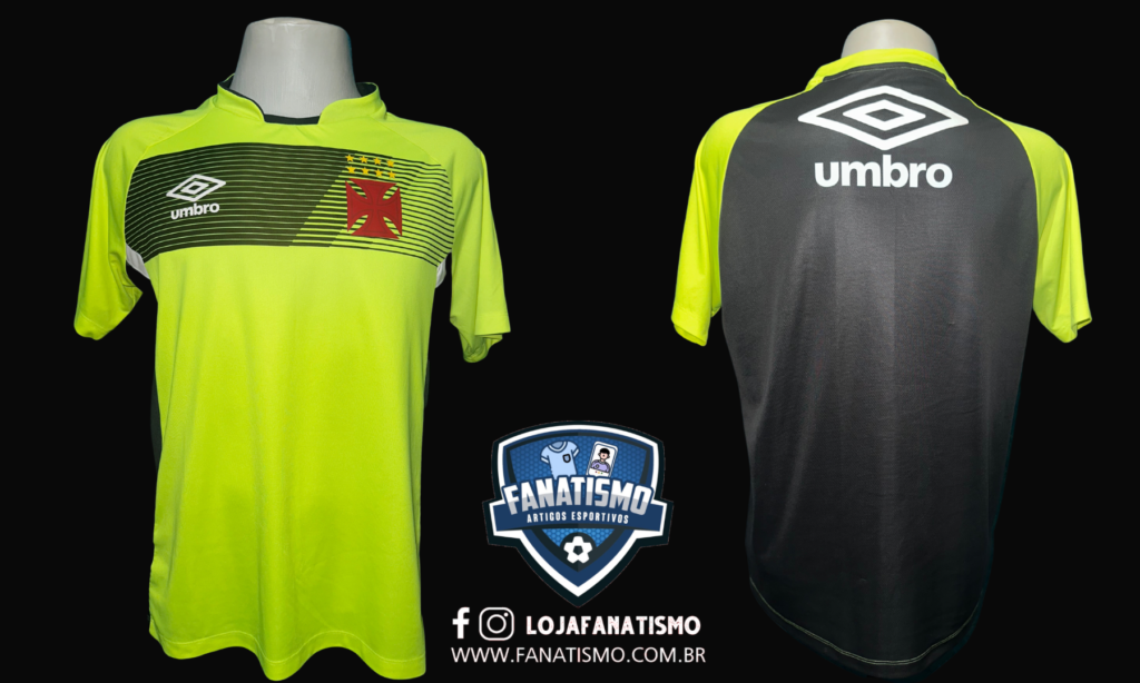 Camisa Do Vasco Oficial Treino Goleiro Umbro 2017 G Fanatismo