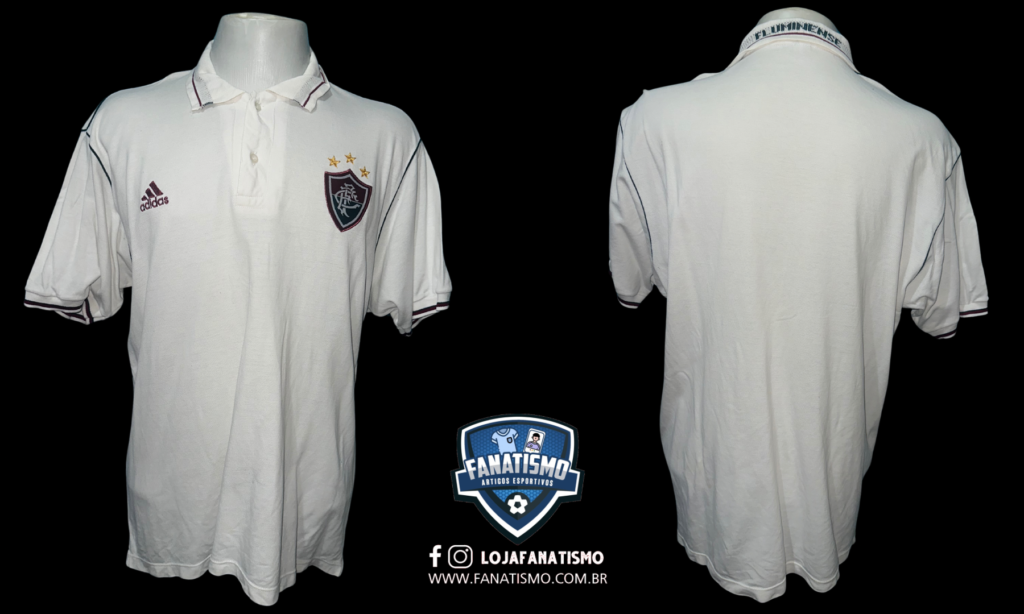 Camisa Do Fluminense Oficial Polo Adidas Gg Fanatismo