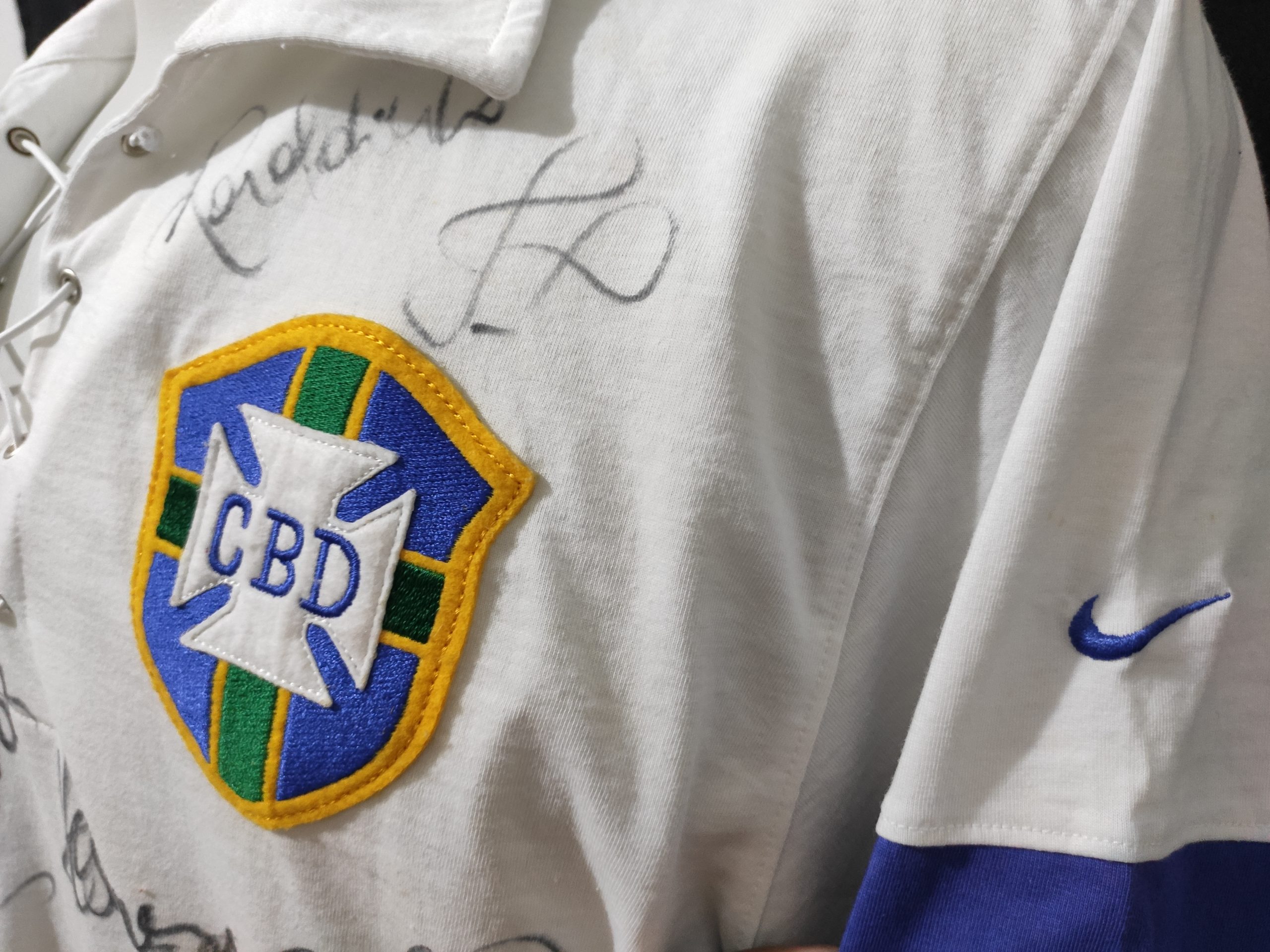 Camisa Seleção Brasileira 2004 – Lúcio - Hall da Fama