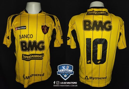 Camisa do Sport Oficial III Lotto 2011 #10