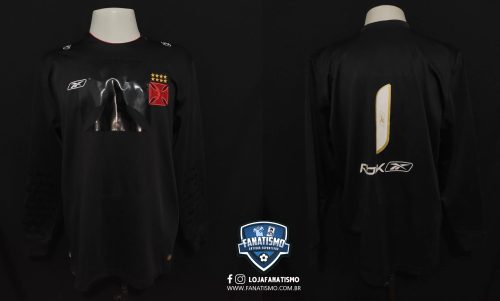 Camisa do Vasco Oficial Goleiro Manga Longa Reebok 2007/2008 #1 G