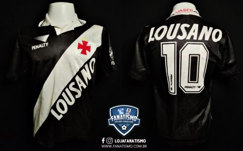 Camisa do Vasco Oficial I Penalty 1995 'Lousano Grande' #10
