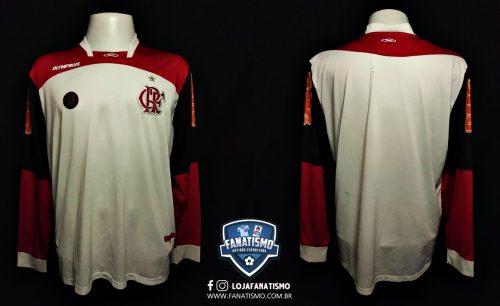 Camisa do Flamengo Oficial II Manga Longa Olympikus 2011 S/Nº G