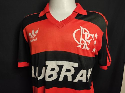 Camisa do Flamengo Oficial I Adidas 1988-1992 #4 Usada em Jogo - Imagem 2