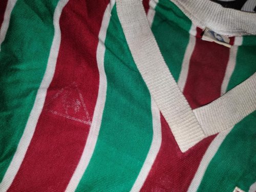 Camisa do Fluminense Oficial I LeCoq Sportif 1984 #10 Assis Usada em Jogo - Imagem 4