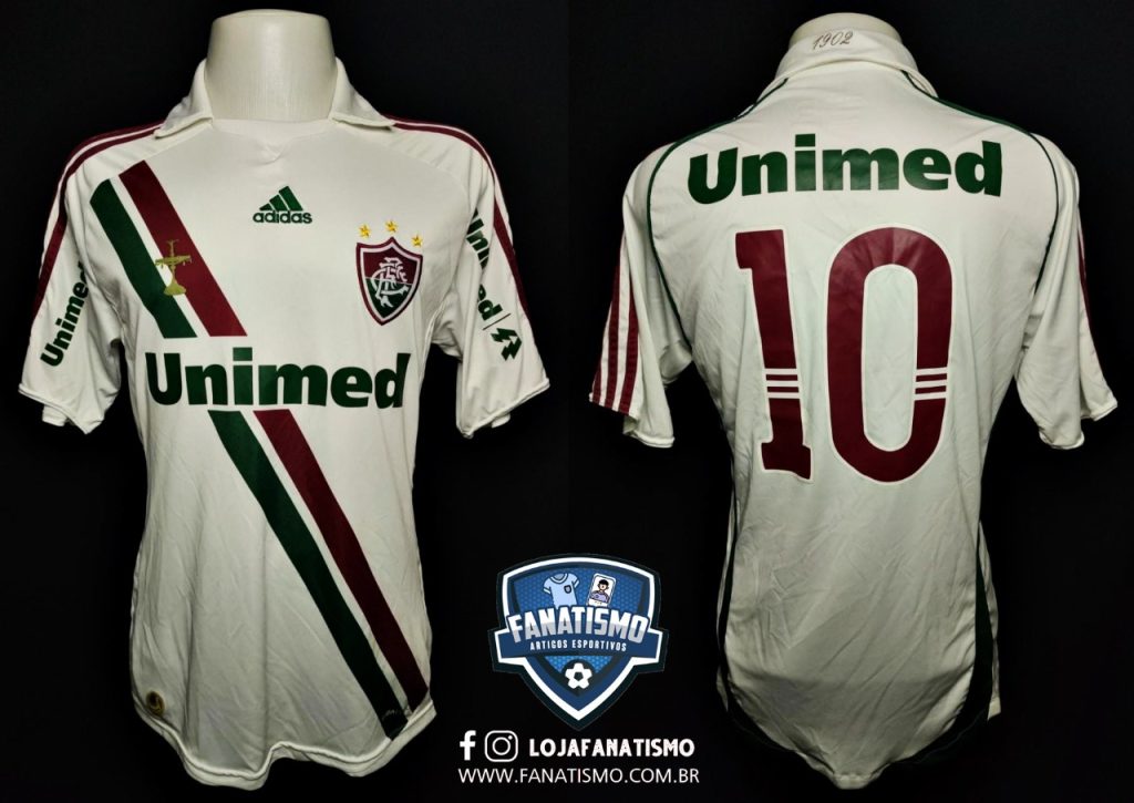 Camisa do Fluminense Oficial II Adidas 2009/2010 #10 M - Fanatismo
