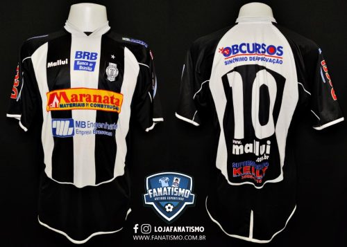 Camisa do Ceilândia-DF Oficial I Mallui 2009 #10 G