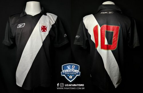 Camisa do Vasco Oficial I Jogos Internacionais Reebok 2007 #10 M
