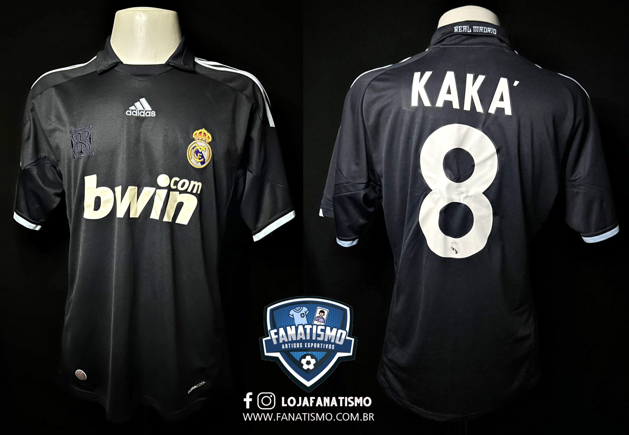 Maillot de foot vintage Real Madrid N°8 KAKA' 2009-2010