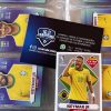 neymar jr gold oro brasil extra sticker legend - Buy Collectible