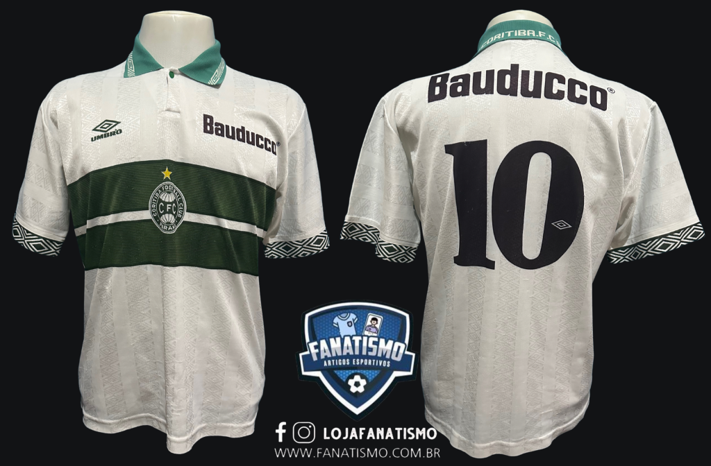 Camisa do Coritiba Oficial I Umbro 1993/1994 #10 - Fanatismo