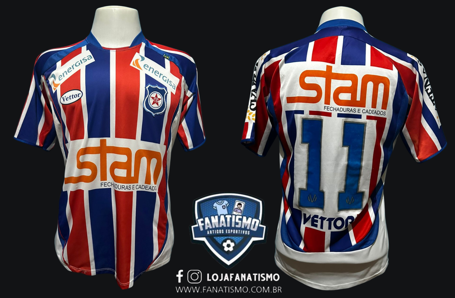 Camisa do Friburguense Oficial I Vettor 2006 #11 M - Fanatismo