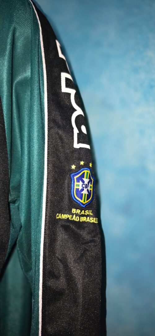 Camisa do Vasco Oficial Goleiro Manga Longa Kappa 1998 #1 Carlos Germano Usada em Jogo GG - Imagem 4
