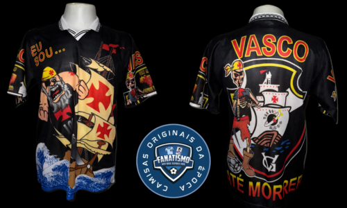 Camisa do Vasco Torcedor 1998 'Eu sou Vasco até Morrer' G