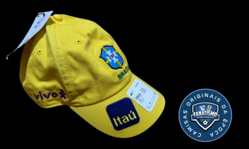 Boné da Seleção Brasileira Oficial Viagem Nike 2024 Novo - Image 2
