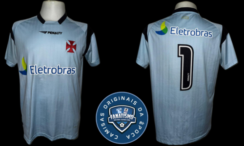 Camisa do Vasco Oficial Goleiro Azul Penalty 2010/2011 #1 Fernando Prass G