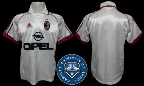 Camisa do Milan Oficial II Adidas 1999/2000 S/Nº