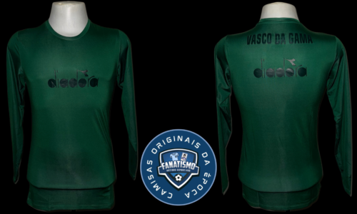 Camisa do Vasco Oficial Térmica (Segunda Pele) Verde Goleiro Diadora 2018/2019 Nova