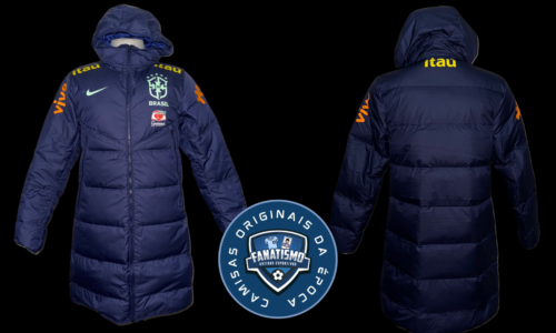 Parka da Seleção Brasileira Oficial Nike 2024 Nova