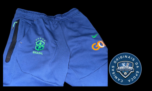 Calça da Seleção Brasileira Oficial Comissão Técnica Nike 2024 Nova GG - Image 2
