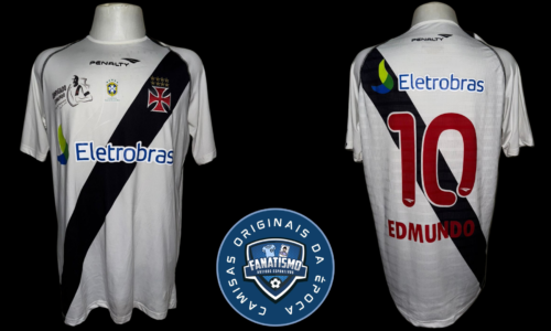 Camisa do Vasco Oficial II Penalty 2012 #10 Edmundo - Despedida 'Obrigado, Edmundo' GG