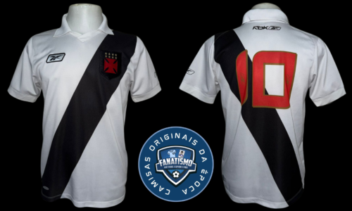 Camisa do Vasco Oficial II Jogos Internacionais Reebok 2007 #10