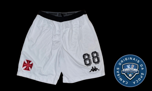 Short/Calção do Vasco Oficial II Kappa 2023 #88 Barros De Jogo M