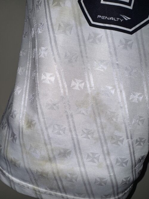 Camisa do Vasco Oficial Reedição Penalty 1995 #8 Juninho Pernambucano M - Image 4