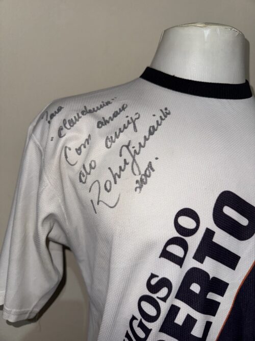 Camisa do Vasco Amigos do Roberto Dinamite Autografada - Image 3