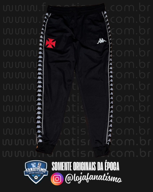 Calça do Vasco Oficial Viagem Kappa 2020/2021 G