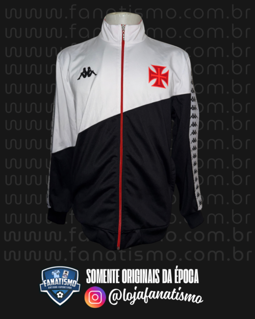 Jaqueta do Vasco Oficial Concentração/Hino Kappa 2023/2024 C/Bolsos G