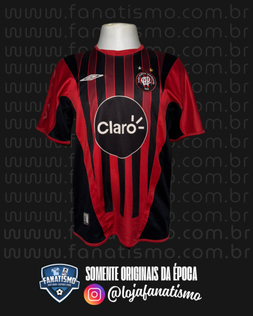 Camisa do Athletico/PR Oficial I Umbro 2004 #10 M