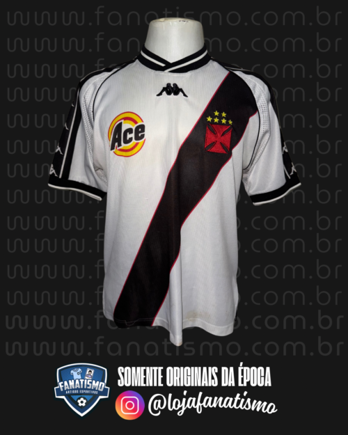 Camisa do Vasco Oficial II Kappa 1999/2000 #10 M