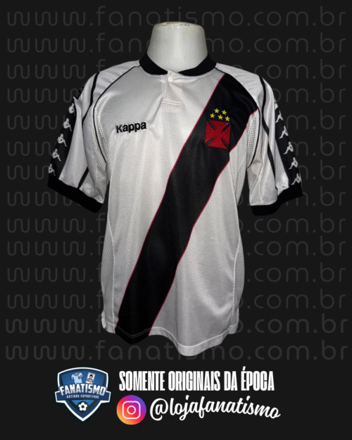 Camisa do Vasco Oficial II Kappa 1998 #10 M
