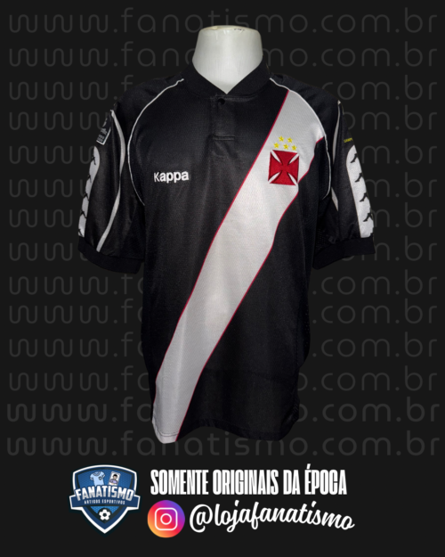 Camisa do Vasco Oficial I Kappa 1998 #10 GG