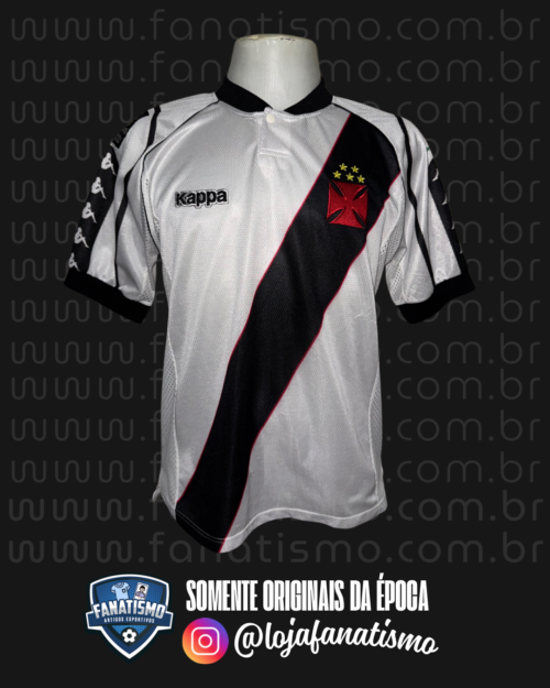 Camisa do Vasco Oficial II Kappa 1998 #6 Felipe