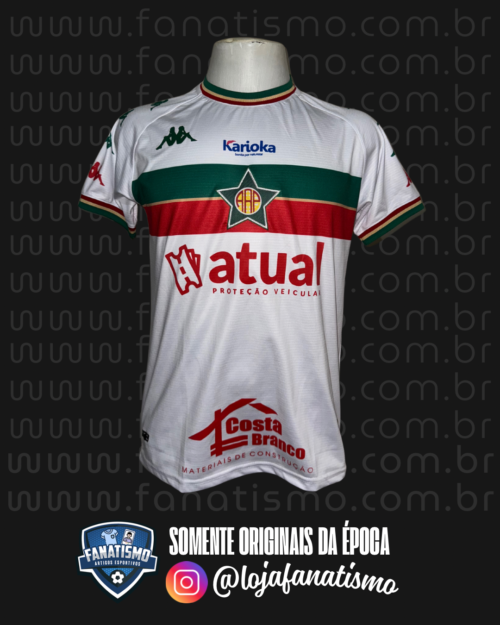Camisa da Portuguesa/RJ Oficial I Kappa 2025 #5 Ian Carlo Usada em Jogo vs. Volta Redonda M