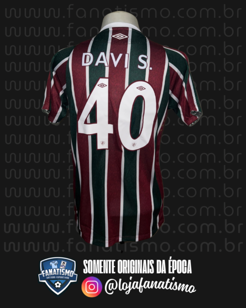 Camisa do Fluminense Oficial I Umbro 2025 #40 Davi S. Usada em Jogo vs. Boavista M - Image 2