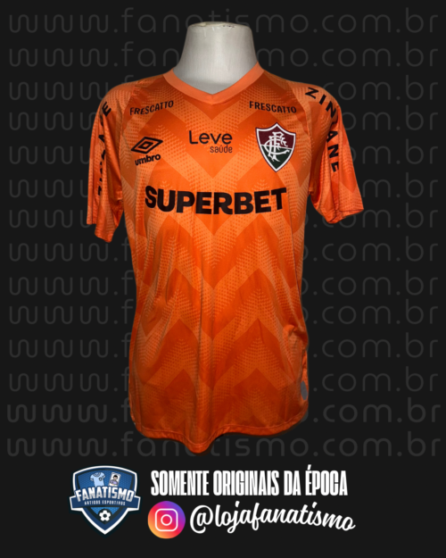 Camisa do Fluminense Oficial Goleiro Umbro 2025 #1 Fábio Usada em Jogo vs. Vasco G
