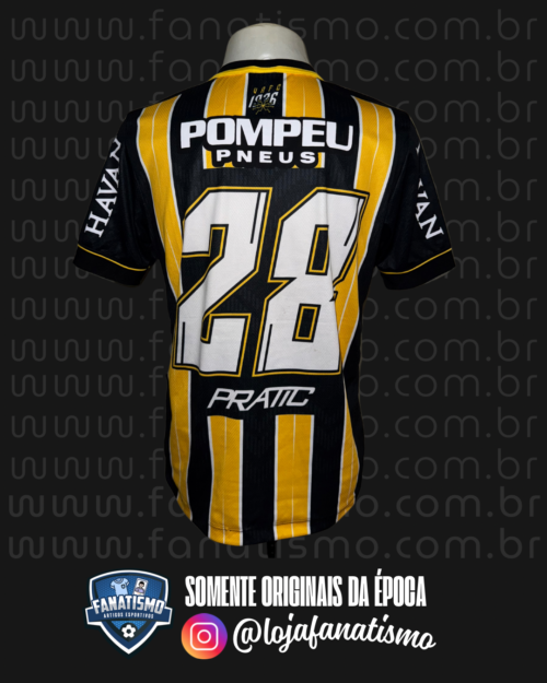 Camisa do Volta Redonda/RJ Oficial I Pratic 2025 #28 Gabriel Bahia Usada em Jogo vs. VAS M - Image 2