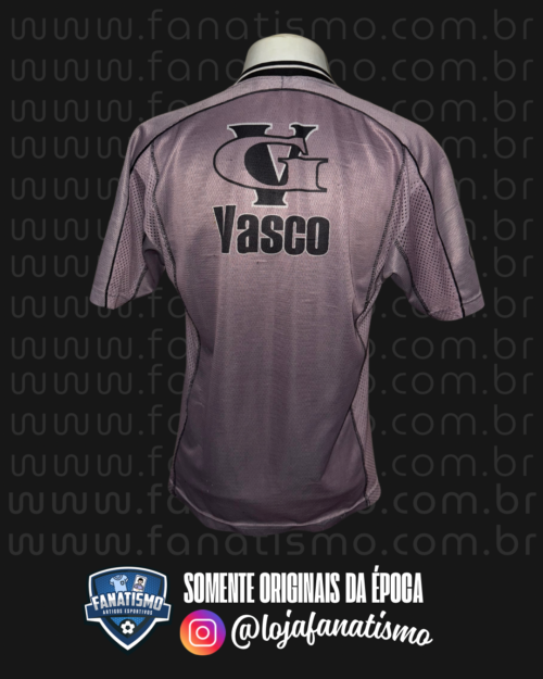 Camisa do Vasco Oficial Treino VG 2001/2002 #17 M - Image 2