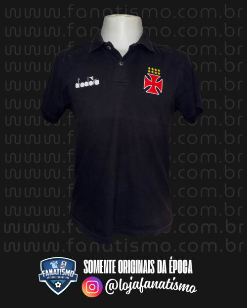 Camisa do Vasco Oficial Polo Transição Diadora 2018 M