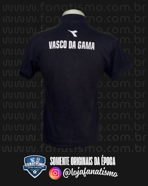 Camisa do Vasco Oficial Polo Transição Diadora 2018 M - Image 2