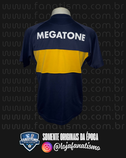 Camisa do Boca Juniors-ARG Oficial I Nike 2008/2009 S/Nº M - Image 2